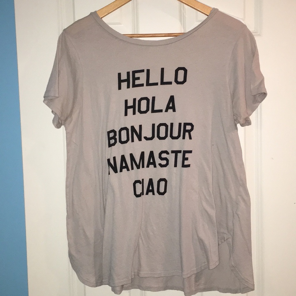 Cute hello T-shirt